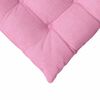 vidaXL Cuscini per Seduta 4 pcs Rosa 40 x 40 x 6 cm Tessuto