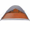 vidaXL Tenda Familiare a Cupola 6 Persone Arancione Impermeabile