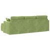 vidaXL Divano Verde chiaro 198 x 134 x 80 cm Velluto