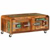 vidaXL Tavolino da Salotto 85x55x40 cm in Legno Massello di Recupero