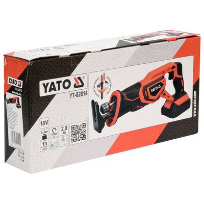 YATO Sega Alternativa con Batteria 2,0Ah Li-Ion 18V