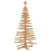 vidaXL Albero di Natale in legno KOTKA 150 cm Legno Massello di Pino