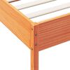 vidaXL Letto senza Materasso Marrone Cera 90x190 cm in Legno di Pino