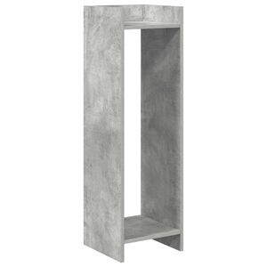 vidaXL Supporto per piante Grigio Cemento 30 x 30 x 100 cm