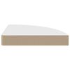 vidaXL Scaffale Angolare a Parete Bianco 25x25x3,8 cm in MDF