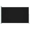 vidaXL Tenda Laterale Retrattile per Patio 180x300 cm Nera