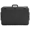 vidaXL Valigetta da Volo Portatile Nera 79,5x52x39 cm in PP