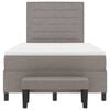 vidaXL Letto a molle con materasso Talpa 120 x 190 cm Tessuto