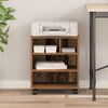 vidaXL Supporto per Stampante Legno vecchio 41 x 32 x 48 cm