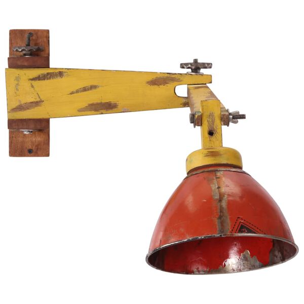 vidaXL Lampada a Parete 25 W Multicolore E27