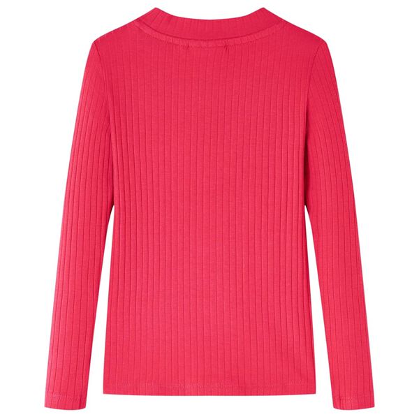 Maglietta da Bambina a Maniche Lunghe Fucsia 92