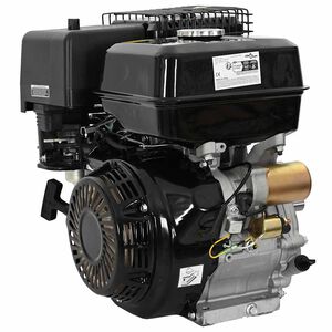 vidaXL Motore a Benzina 15 HP 11 kW Nero