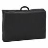 vidaXL Lettino da Massaggio Portatile in Similpelle 185x78x76 cm Nero