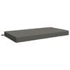 vidaXL Cuscino per la seduta SOEST 100% Poliestere Grigio