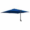 vidaXL Ombrello da giardino Azzurro 248,5 x 247,5 x 160 cm