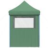 vidaXL Tendone per Feste Pieghevole Pop-Up con 4 Pareti Verde