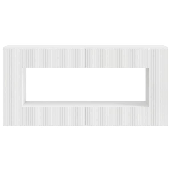 vidaXL Tavolo consolle Bianco 155 x 29 x 74 cm Legno ingegnerizzato