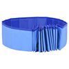 vidaXL Piscina per Cani Pieghevole Blu 200x30 cm in PVC