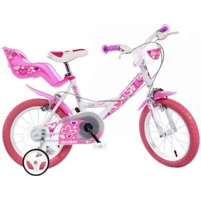 Dino Bikes Bicicletta per Bambini Little Heart Rosa 40 cm DINO356013