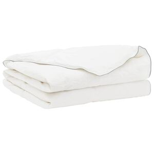vidaXL Piumone FULDA 240 x 260 cm Estate 100 GSM 90% piuma d'oca