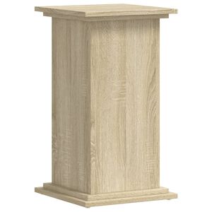 vidaXL Supporto per Piante Rovere Sonoma 33x33x60 cm Legno Multistrato