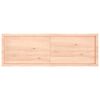 vidaXL Piano per Tavolo 160x50x(2-6) cm Rovere Non Trattato Bordi Vivi