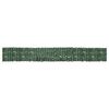 vidaXL Paravento da Balcone con Foglie Verde Scuro 600x75 cm