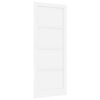 vidaXL Porta Interna 93 x 232 cm Legno compensato Bianco