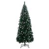 vidaXL Albero di Natale Artificiale con 300 LED 210 cm