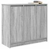 vidaXL Credenza Grigio Sonoma 85x34x76 cm in Legno Multistrato