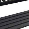 vidaXL Panca da Giardino Nera 120 cm Acciaio