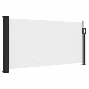 vidaXL Tenda da Sole Laterale Retrattile Bianco 100x300 cm