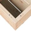 vidaXL Fioriera da Giardino 90x60x49,5 cm in Legno Massello di Pino