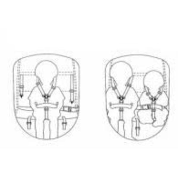 vidaXL Rimorchio per Bicicletta per Bambini r / NCB 2011.04.04
