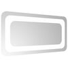 vidaXL Specchio da Bagno con Luci LED 40x20 cm