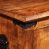 vidaXL Cassapanca di Stoccaggio in Legno Ruvido di Mango