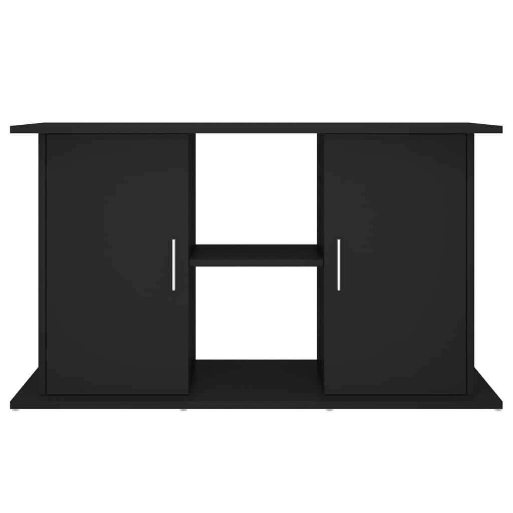 Supporto Per Acquario In Legno Multistrato - 101x41x58 Cm Bianco, Con Ante - Foto 4