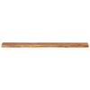 vidaXL Mensola Muro 140x20x2,5cm Rettangolare Legno Acacia Bordi Vivi