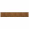 vidaXL Tappeto Rettangolare Marrone 80x1000 cm in Bamb&ugrave;