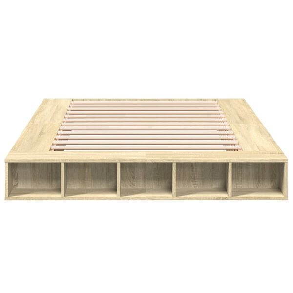 vidaXL Giroletto Rovere Sonoma 150x200 cm in Legno Multistrato