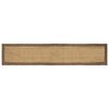 vidaXL Tappeto da Area Grigio 80 x 400 cm Juta