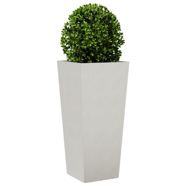 vidaXL Fioriera da Giardino 35x35x75 cm in Acciaio Inox