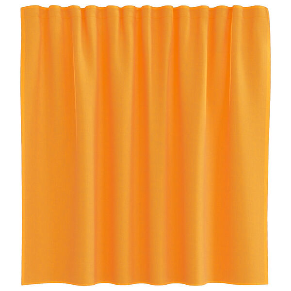 vidaXL Tende in Voile con Tasche per Aste 2 pz Arancio
