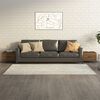 vidaXL Tavolini Salotto Gambe in Metallo 2pz Rovere Marrone 50x50x40cm