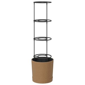 vidaXL Coltivatore di pomodori Naturo ECO &Oslash; 29 x 106 cm WPC