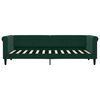 vidaXL Divano Letto con Letto Estraibile Verde Scuro 80x200cm Velluto