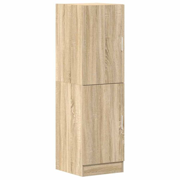 vidaXL Mobile da Cucina Rovere Sonoma 38x41,5x131,5 cm Legno