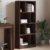 vidaXL Libreria Rovere Marrone 57x28,5x141 cm in Legno Multistrato