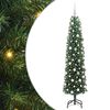 vidaXL Albero di Natale artificiale Verde 180 cm
