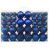 vidaXL Set Palline di Natale 100 pz Blu